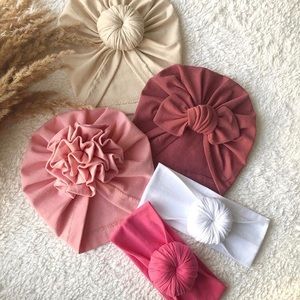 Baby tub and & headbands